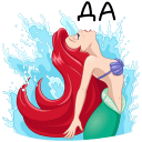 Ariel VK sticker #11