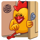 Стикер ВК Цыплята Бургер Кинг #19
