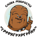 Chewie VK sticker #9