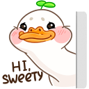 Ducky VK sticker #7