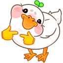 Ducky VK sticker #9