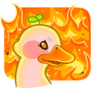 Ducky VK sticker #20