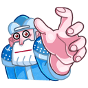 Father Frost and Santa VK sticker #26