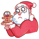 Father Frost and Santa VK sticker #44