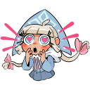Father Frost and Snow Maiden VK sticker #22