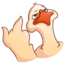 Fedik the Goose VK sticker #33