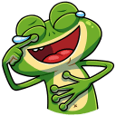 Froggy VK sticker #6