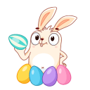 Funny Bunny VK sticker #9