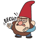 Gnomes from Gravity Falls VK sticker #4