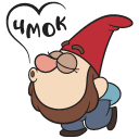 Gnomes from Gravity Falls VK sticker #5
