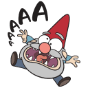 Gnomes from Gravity Falls VK sticker #8
