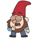 Gnomes from Gravity Falls VK sticker #18