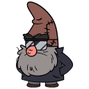 Gnomes from Gravity Falls VK sticker #23