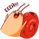 Henry the Snail VK sticker #16