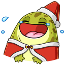 Holiday Ms. Toad VK sticker #2