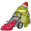Holiday Ms. Toad VK sticker #16