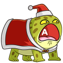 Holiday Ms. Toad VK sticker #21