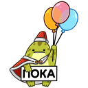 Holiday Ms. Toad VK sticker #33