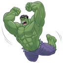 Hulk VK sticker #6