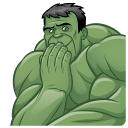 Hulk VK sticker #23