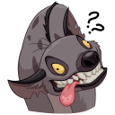 Hyenas VK sticker #3
