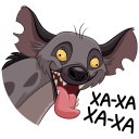 Hyenas VK sticker #13