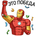 Iron Man VK sticker #27