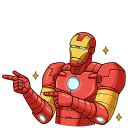 Iron Man VK sticker #28