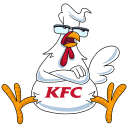 Стикер ВК KFC #20
