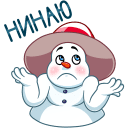 Little Snowman VK sticker #5