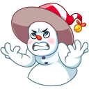 Little Snowman VK sticker #11