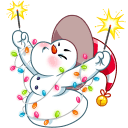 Little Snowman VK sticker #19