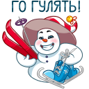 Little Snowman VK sticker #47