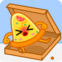 Стикер ВК Мадам Пицца #9