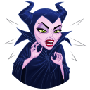 Maleficent VK sticker #4
