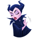 Maleficent VK sticker #7