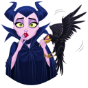 Maleficent VK sticker #22