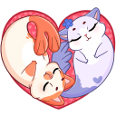 Mew-Meow and Murrmaid VK sticker #4