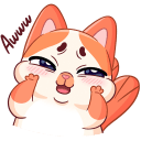 Mew-Meow and Murrmaid VK sticker #21