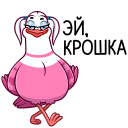 Michelle the Pigeon VK sticker #35