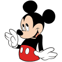 Mickey Mouse VK sticker #4