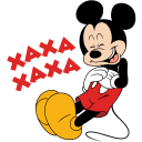 Mickey Mouse VK sticker #10