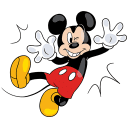 Mickey Mouse VK sticker #13