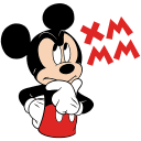Mickey Mouse VK sticker #19