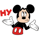 Mickey Mouse VK sticker #21