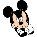 Mickey Mouse VK sticker #24
