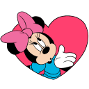 Minnie Mouse VK sticker #4
