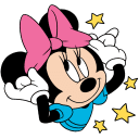 Minnie Mouse VK sticker #8