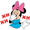 Minnie Mouse VK sticker #16