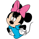Minnie Mouse VK sticker #17
